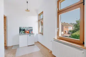 Schickes Stadthaus mit Garten, Kamin und Dachstudio