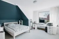 Freundliches Schlafzimmer