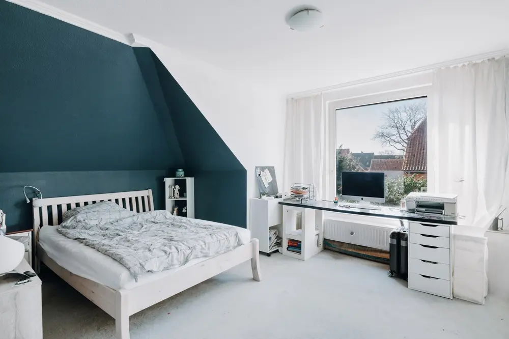 Freundliches Schlafzimmer