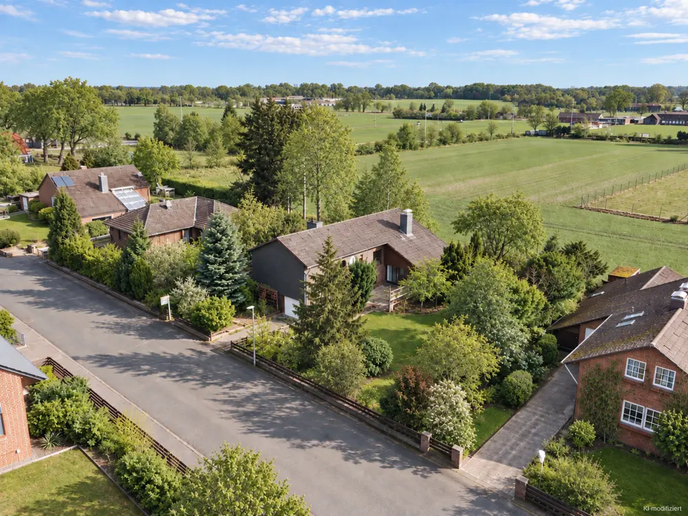 Großes Grundstück, Feldblick & Kamin – Einfamilienhaus in Scharnebeck!